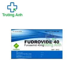 Fudrovide 40 Vidipha - Thuốc điều trị tăng huyết áp